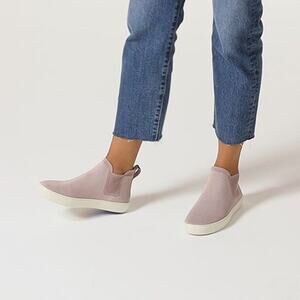 Rothy's The Chelsea Pull-on Sneakers in Lilac Grey, Size 8.5